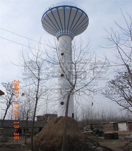 蘑菇型水塔刷涂料