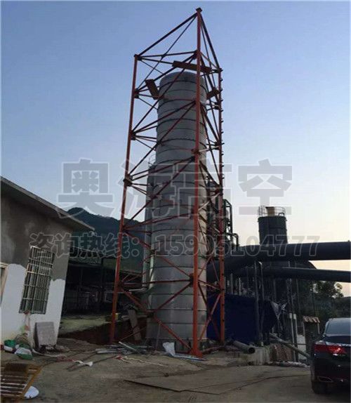 68米钢烟囱安装